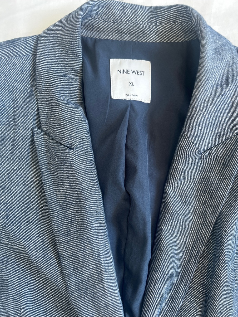 Nine West Blue Women's blazer (NWOT) - Picture 2 of 4